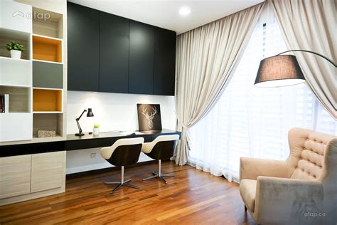 Contemporary Modern Study Room Bungalow Design Ideas And Photos Malaysia