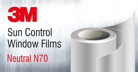 3m Sun Control Window Film Neutral N70 Exterior Sun Control Films