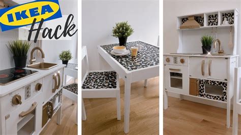 Wir entwerfen gerne produkte, die sich ergänzen. IKEA HACK LÃ„TT KINDERKÃœCHE DIY (Ã„HNLICH DUKTIG ...