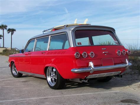 62 Corvair Custom Chevrolet Corvair Station Wagon Chevy Corvair