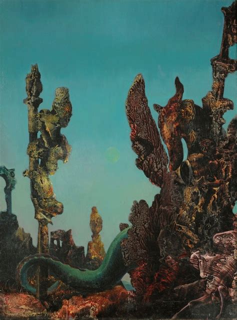 Max Ernst German 1891 1976 The Endless Night 1940 Oil On Canvas