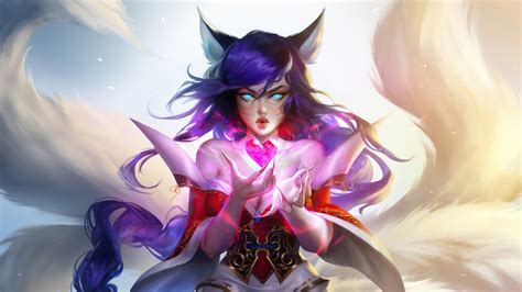 X Ahri League Of Legends K K Hd K Wallpapers Images Backgrounds Photos And Pictures