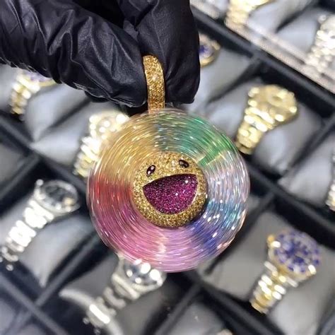 Takashi Murakami Custom Spinning Flowers Pendant And Necklace Are Now