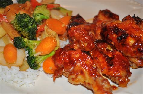 *this recipe can easily be doubled. Asian Chicken Wings & Vegetable Stir Fry | gluten free zen