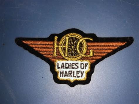 Harley Davidson Motorcycles Hog Ladies Of Harley Patch £493 Picclick Uk