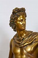 Bronze Statue of the Apollo Belvedere For Sale at 1stdibs