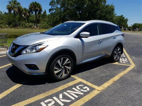 Pre Owned 2015 Nissan Murano Platinum Fwd 4d Sport Utility