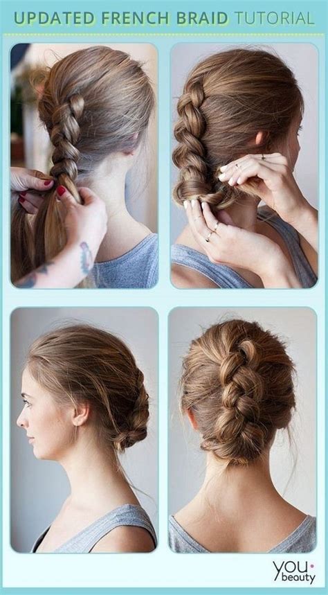 Here's how to braid hair step by step in the coolest new fashions of the year. Creative Braid Tutorials That Are Deceptively Easy - Barnorama
