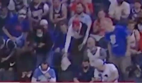 An irate russell westbrook had to be restrained after getting popcorn dumped on him by a fan as he westbrook and the wizards were losing big to the philadelphia 76ers early in the fourth quarter. The Popcorn Thrower is Officially Banned from The Wells ...