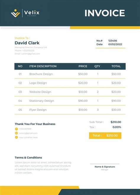 Invoice Template