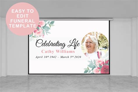 Funeral Powerpoint Slideshow Presentation Funeral Powerpoint Template
