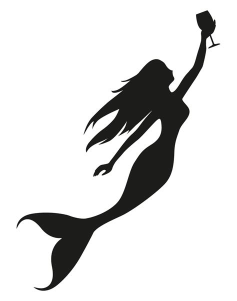 Mermaid Silhouette Png Clip Art Mermaid Drawings Mermaid Images My Xxx Hot Girl