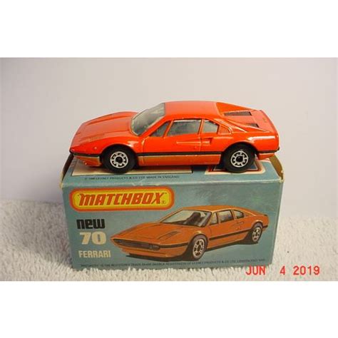 Check spelling or type a new query. Ferrari 308 GTB Red 1/64 #70 1981 Lesney Matchbox Box on eBid United States | 182305321 ...