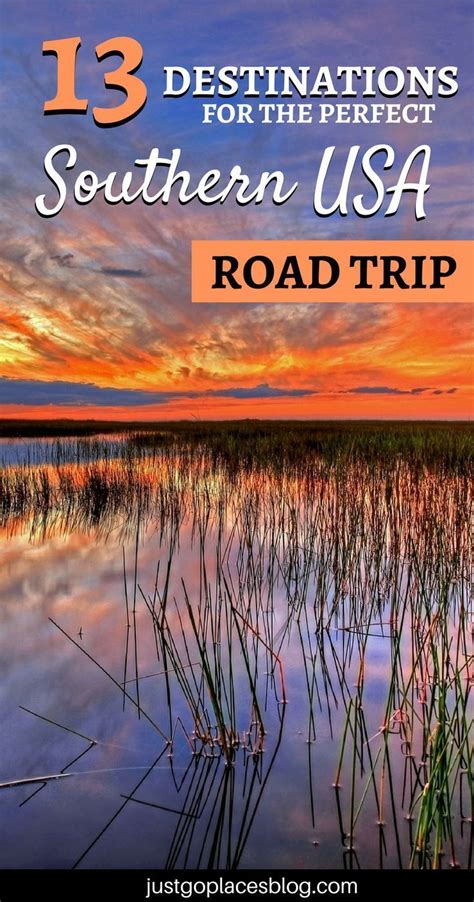 The Best Tips And Ideas For Your Southern Usa Road Trip Southern Road