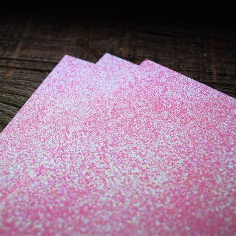 Pastel Pink Glitter Cardstock Sheets Powder Pink Glitter Etsy