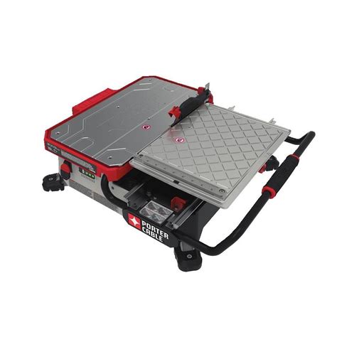Porter Cable Pcc780la Cordless 20v 7 Sliding Table Top Wet Tile Saw