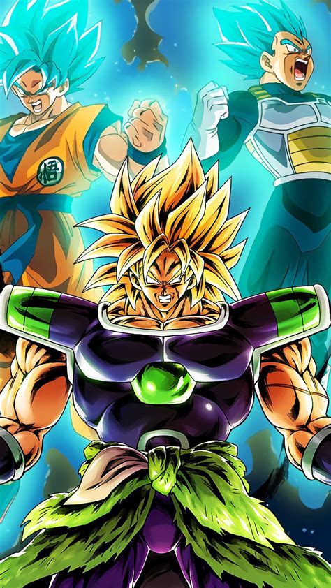 Dragon ball wallpaper with mix character in high resolution. Dragon Ball Iphone Wallpaper Broly Ve A Goku Dragon Ball ...