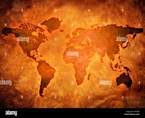 World Wood Map Hi Res Stock Photography And Images Alamy