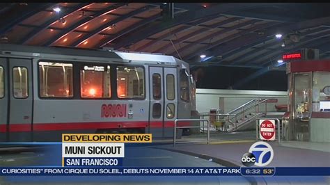 Muni Sickout By Workers Enters Day Three Abc7 San Francisco