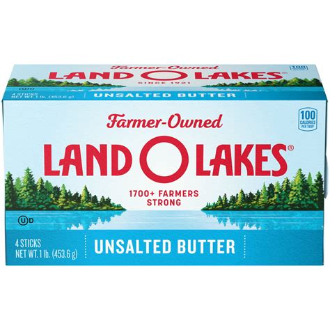 Land O Lakes® Unsalted Butter 1 Lb In 4 Sticks