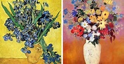 Famous Flower Paintings - Painters Legend