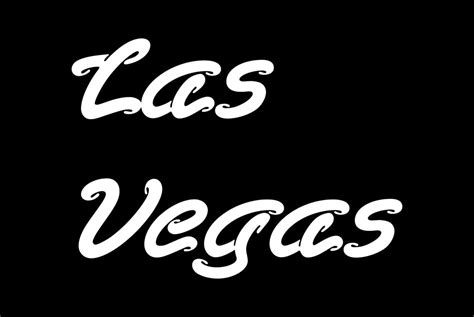 Las Vegas Logo Font Awaresabas