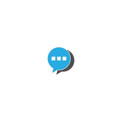 Bubble Chat Icon Message Talk Chatting Vector Message Talk Chatting