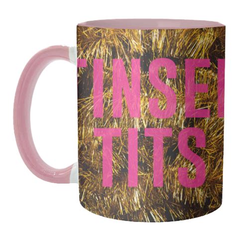 Tinsel Tits Unique Coffee Mugs Created By The 13 Prints Buy On Art Wow