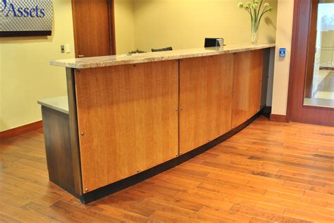 Atlanta Custom Reception Desk Design — Atlanta Custom Furniture Design