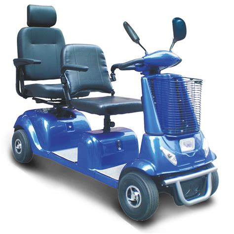 Two Seater Electric Mobility Scooter Dl24800 4