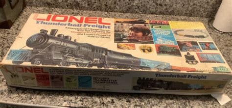 Lionel Thunderball Freight Set 6 1581 Vintage 70s Notrack Ebay