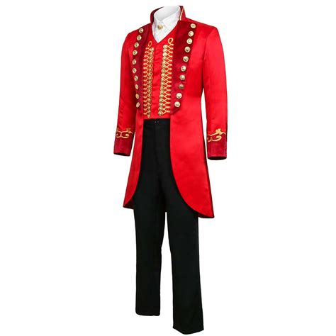 The Greatest Showman Halloween Costume P T Barnum Full Set Customized