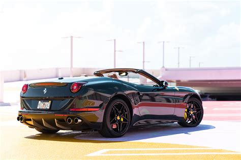 2017 Ferrari California T Black Mvp Miami Exotic Rentals