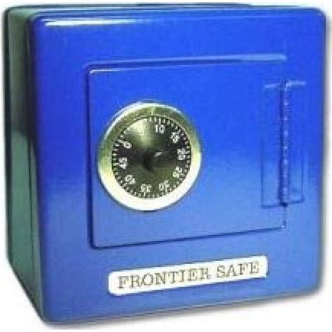 Geekshive Fun Express Metal Frontier Safe Bank With Combination Lock
