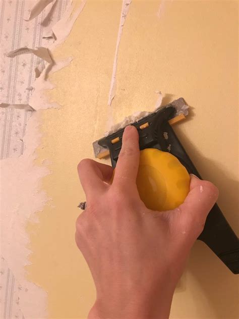 How To Remove Wallpaper From Drywall Love Remodeled Removable