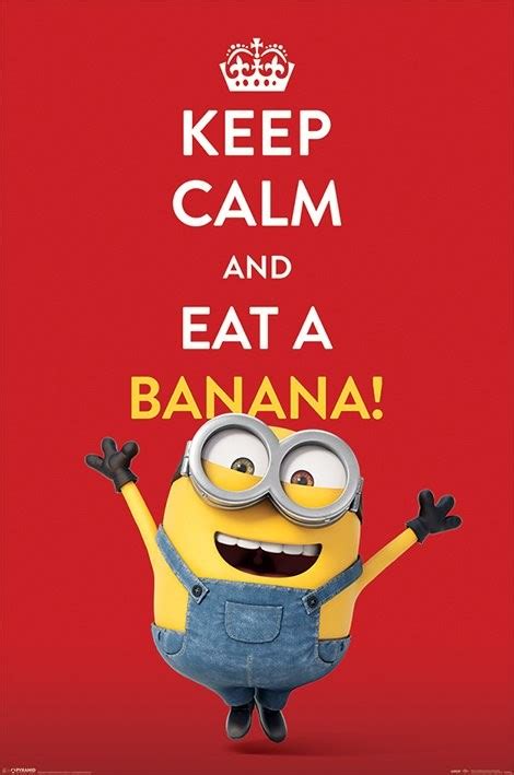 Minions Despicable Me Keep Calm Poster Plakat Kaufen Bei Europosters