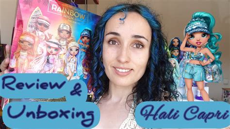 Hali Capri 💙 De La Serie Pacific Coast 🏖👙 Rainbow High 🌈🏫 Unboxing And Review En Español Youtube