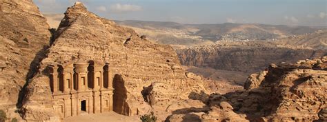 Ad Deir Das Kloster Petra Art Destination Jordanien