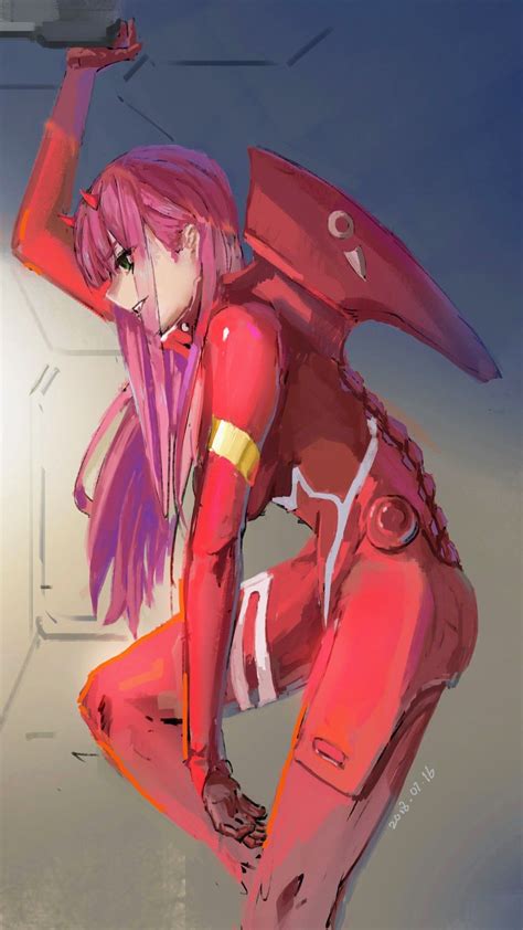 Zero Two Darling In The Franxx Gg Anime Desenhos Chineses