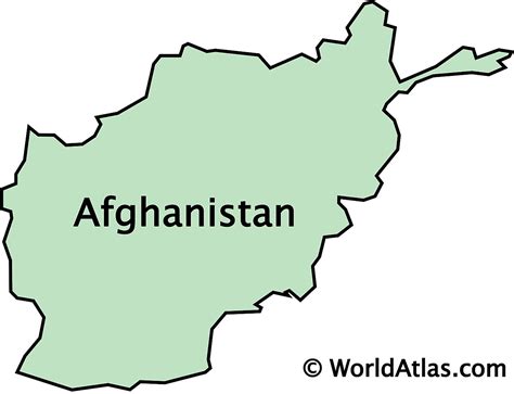 Mapas de Afganistán Atlas del Mundo