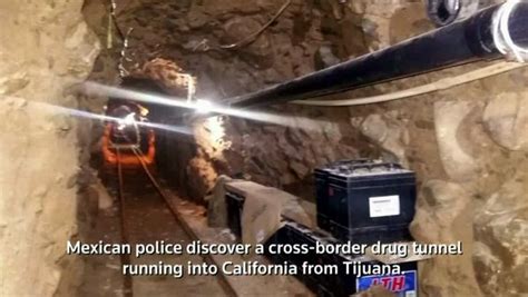 Police Find Drug Tunnel Under Us Mexico Border The New York Times