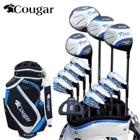 Maybe you would like to learn more about one of these? brand Cougar. 13 pics Luxury MENS golf clubs. Titanium ...