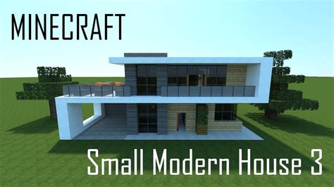 Small modern house is exactly what you'd expect from the name. Minecraft Small Modern House 3 (full interior) + Download ...