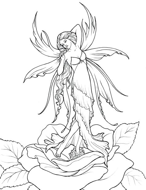 Photo of barbie coloring pages for fans of barbie movies 19453604. Free Fairy Coloring Pages Fairy Coloring Books Flower for ...
