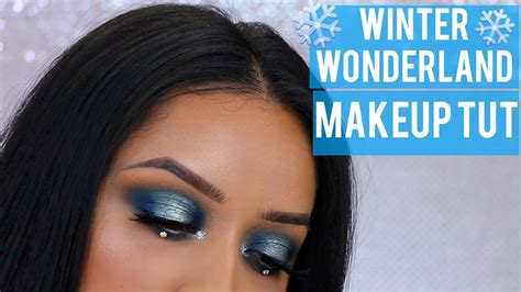 Winter Wonderland Eye Makeup Tutorial Ohmglashes Youtube