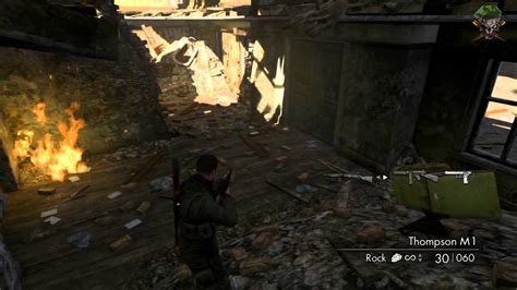 Sniper Elite V2 Live Gameplay On Xbox 360 Youtube