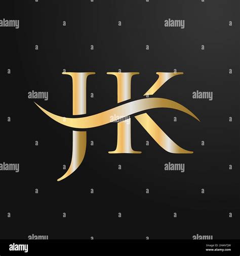 Letter Jk Logo Design Template Jk J K Letter Logo Modern Flat