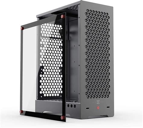 C1 Micro Atx Computer Case For Pc 2022 Mid Tower Aluminum Alloy Large