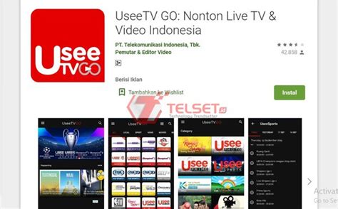 Stb useetv open all channel indihome premium hbo sport batangan 1gb. 10 Aplikasi Nonton TV Online Gratis di Android dan PC