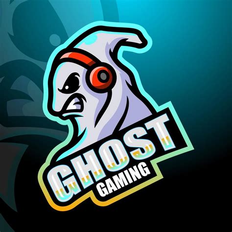 Ghost Gaming Mascot Esport Logo Design 5910106 Vector Art At Vecteezy